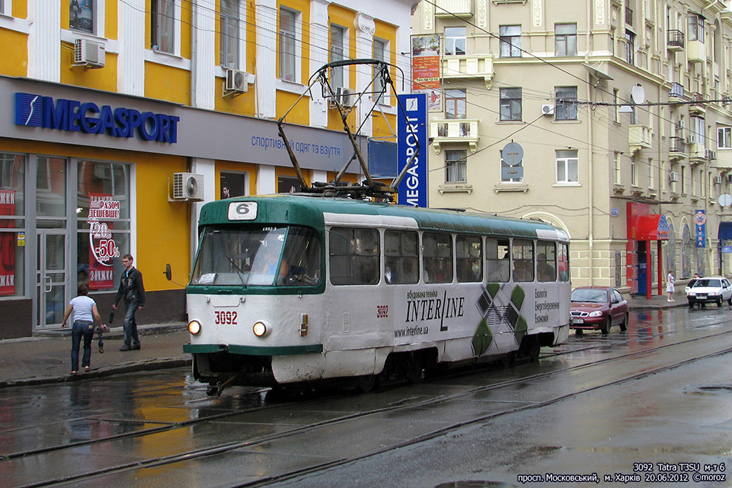 Tatra T3SU #3092