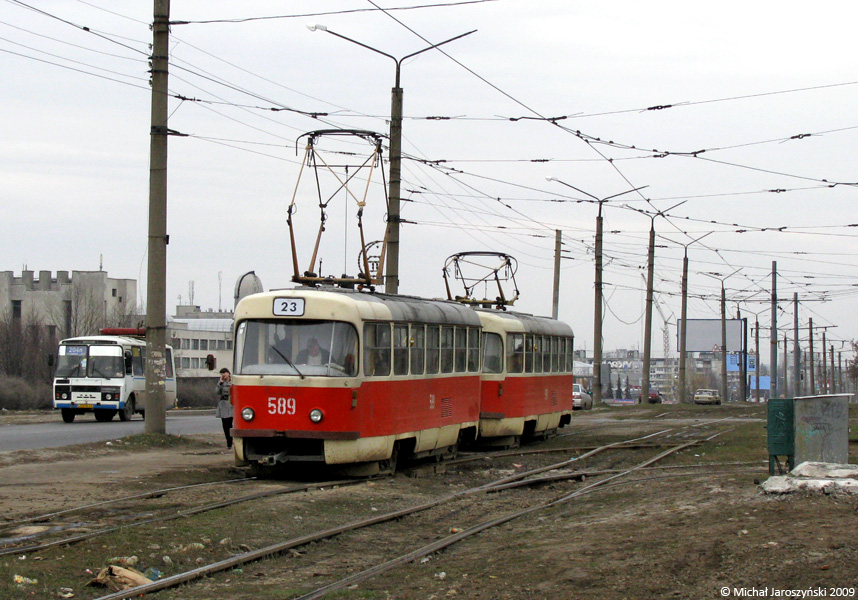 Tatra T3SU #589