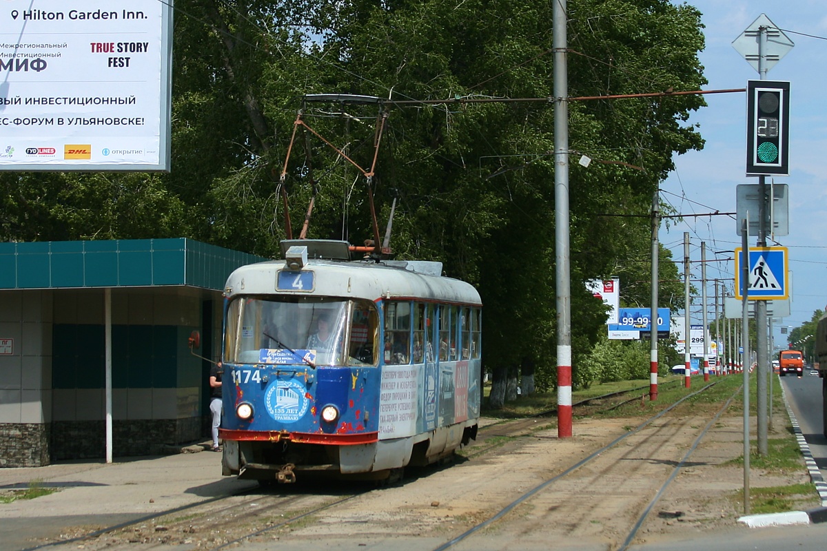 Tatra T3SU #1174
