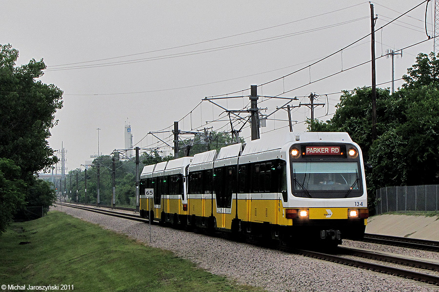 Kinki Sharyo DART LRV #134