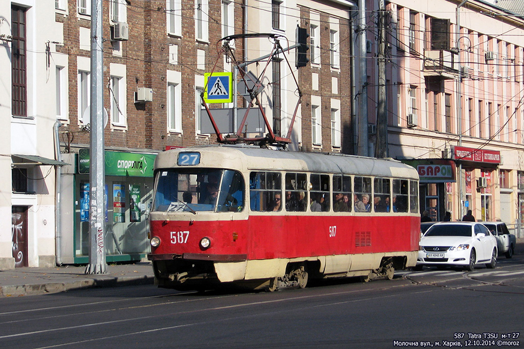 Tatra T3SU #587