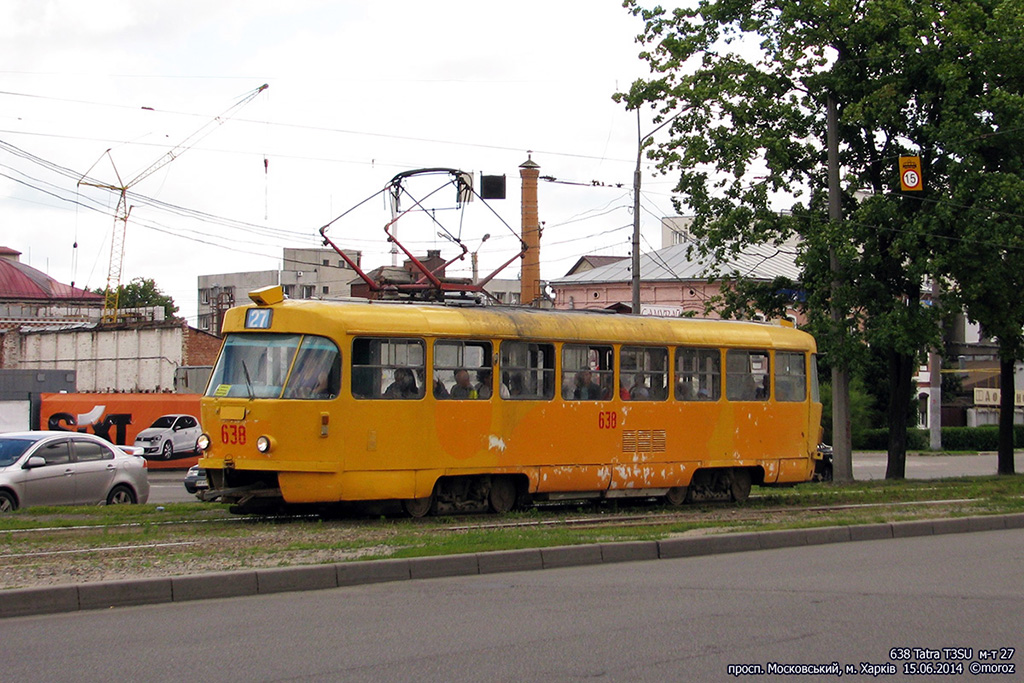 Tatra T3SU #638