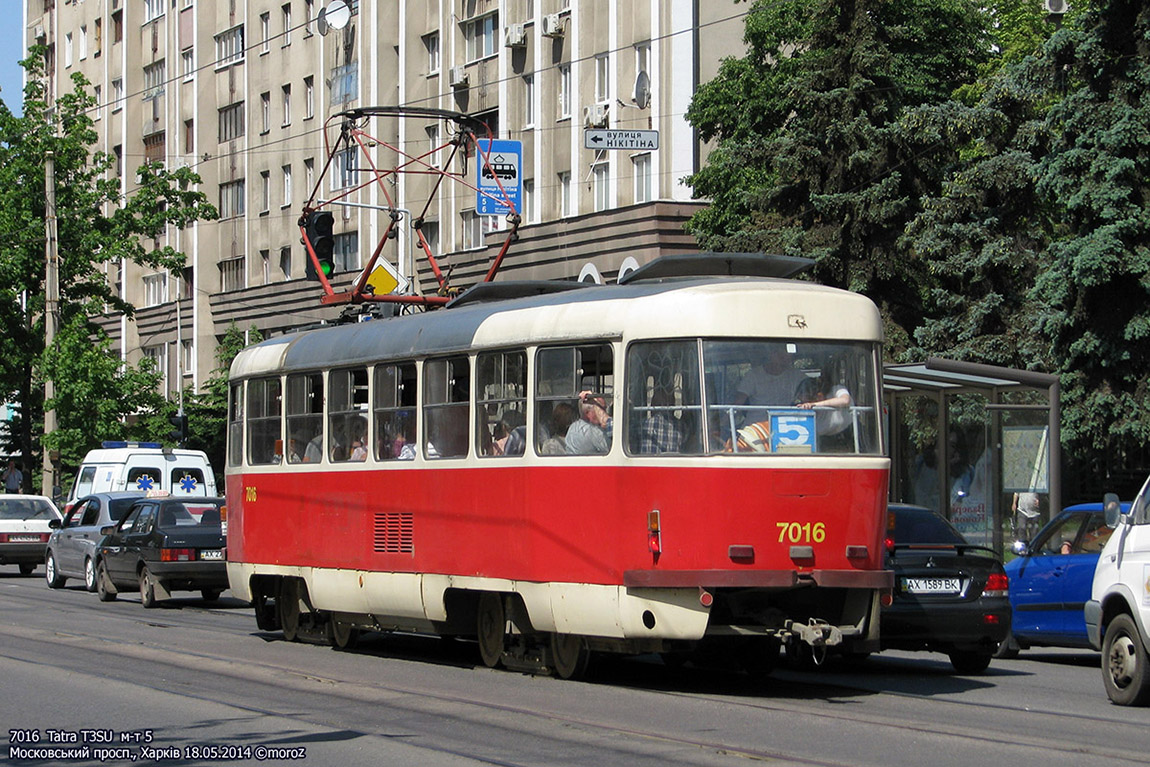 Tatra T3SU #7016