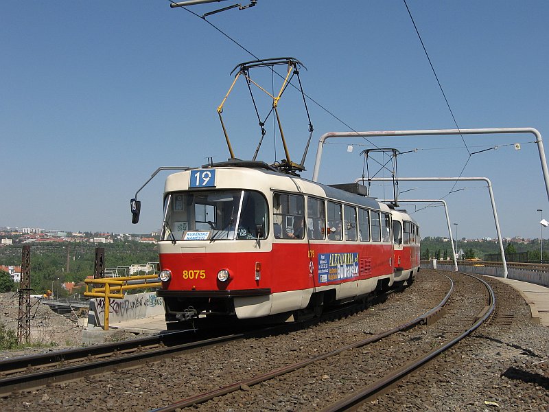 Tatra T3M #8075