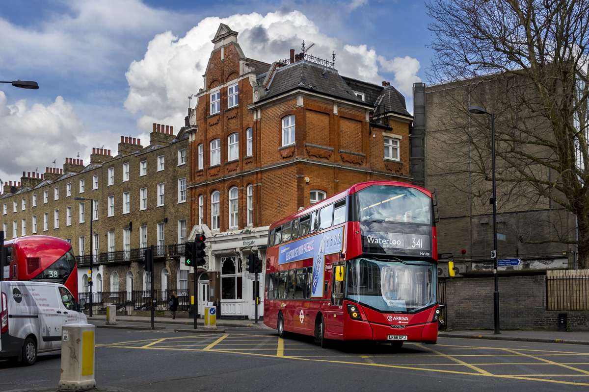 Volvo B5LH / Wright Eclipse Gemini 3 Hybrid #HV261