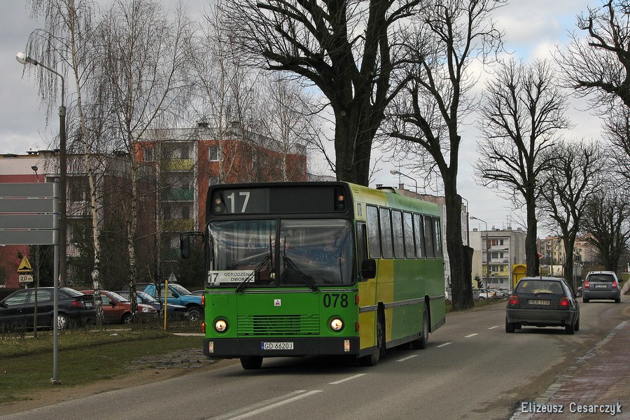 Volvo B10M-60 / Aabenraa M85 #078
