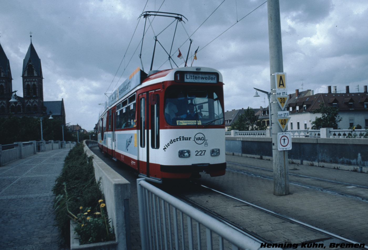 Duewag GT8N Typ Freiburg #227