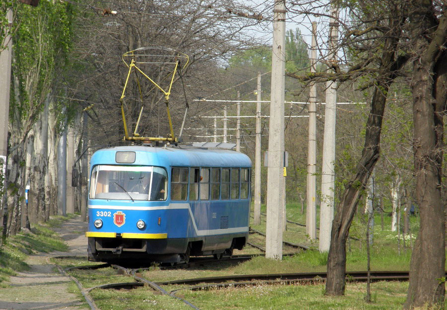 Tatra T3SU #3302