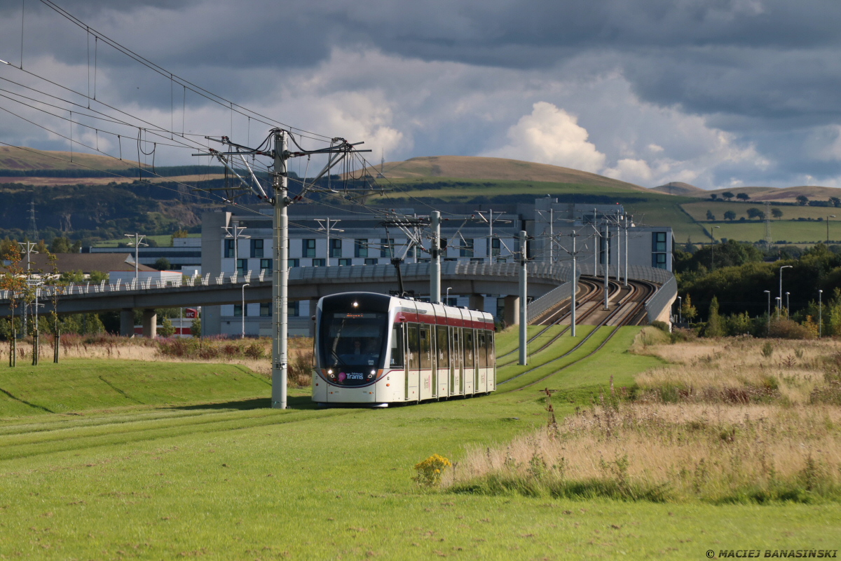 CAF Edinburgh Tram #254